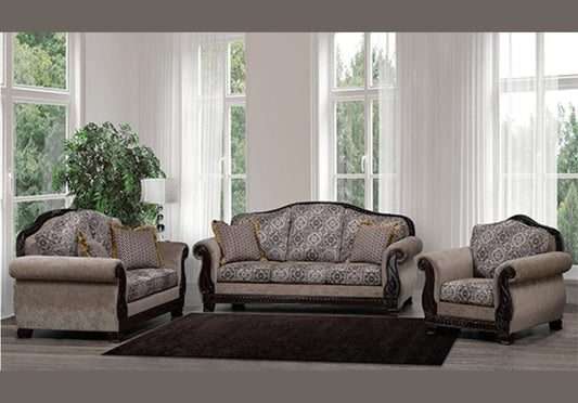 Canadian Made Traditional 3pc Sofa Set - 2985