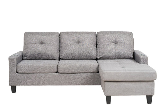 1022- Reversible Sofa Sectional