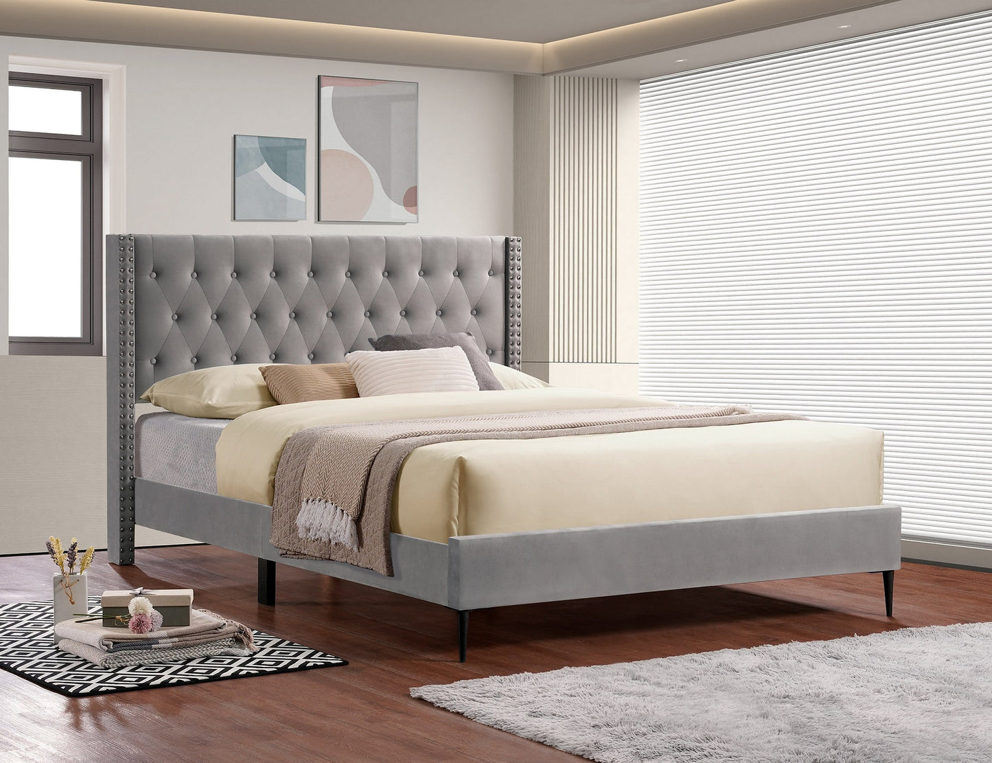 IF-5590 Queen Bed Frame