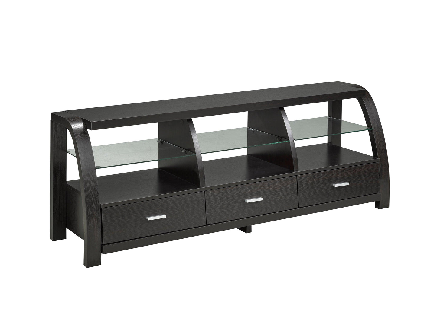 GLASS TV STAND - Furniture Empire