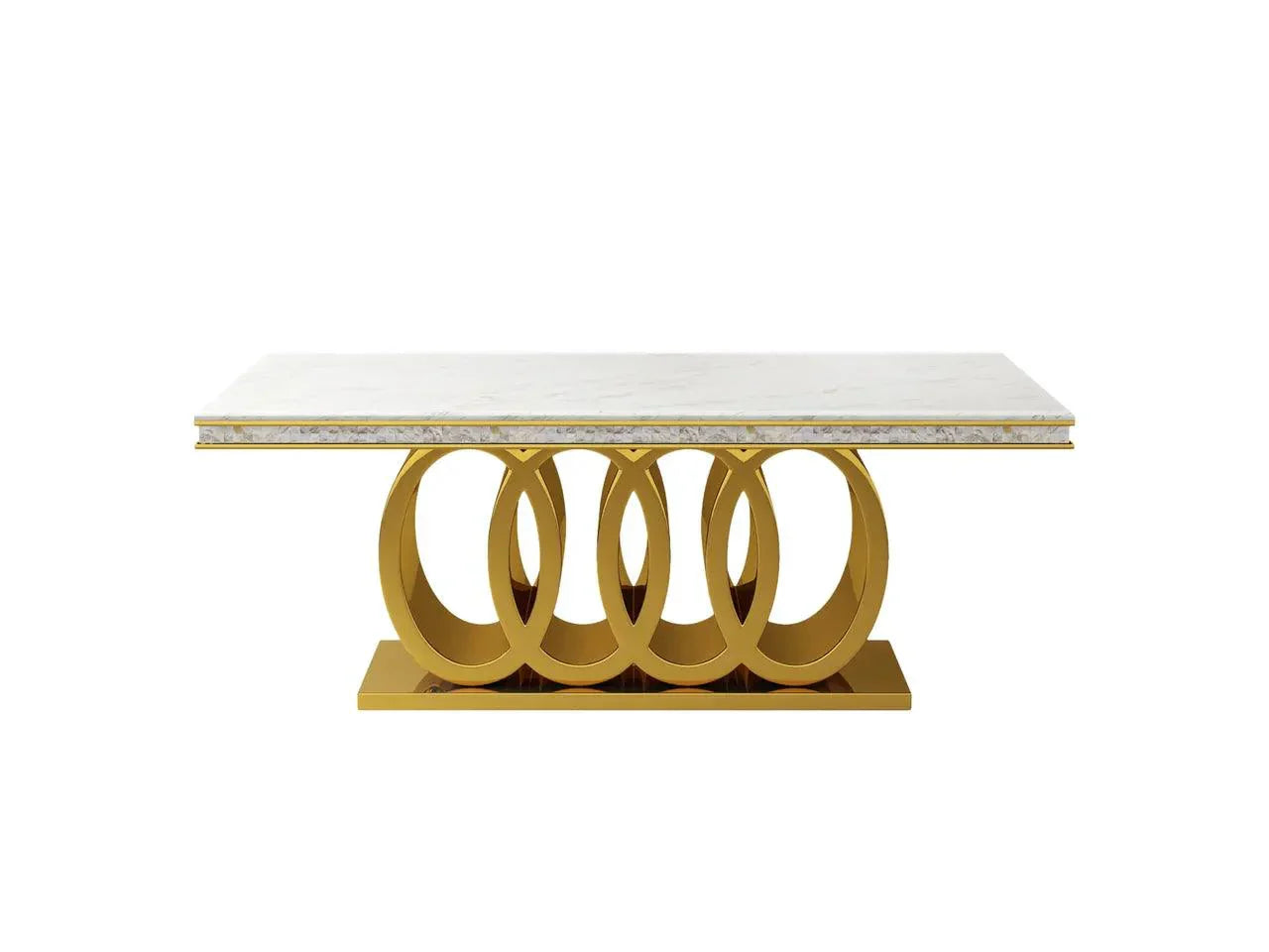 Audi Design Dining Table Set - Furniture Empire