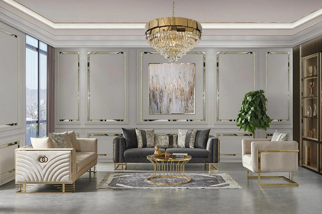 Medusa Sofa Set - Dreamland Home Furnishing