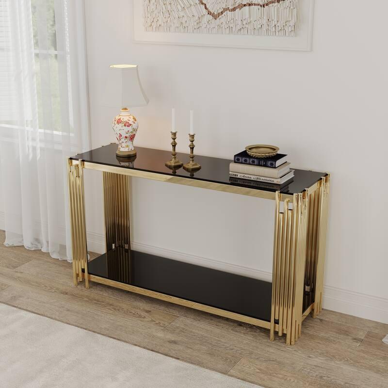 Ethan Black Coffee Table - Furniture Empire