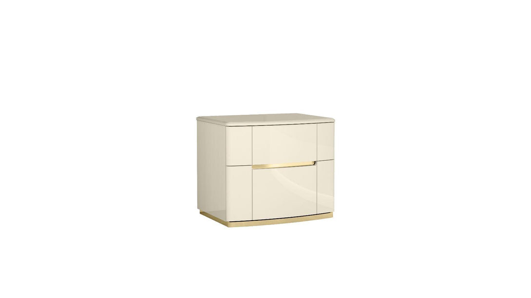 Beige Lacquer - 1491 Sienna Bedroom Set - Dreamland Home Furnishing