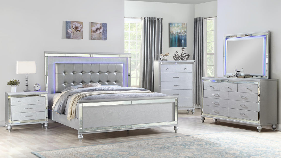 Bedroom Set - Valentino Bedroom Set - Dreamland Home Furnishing