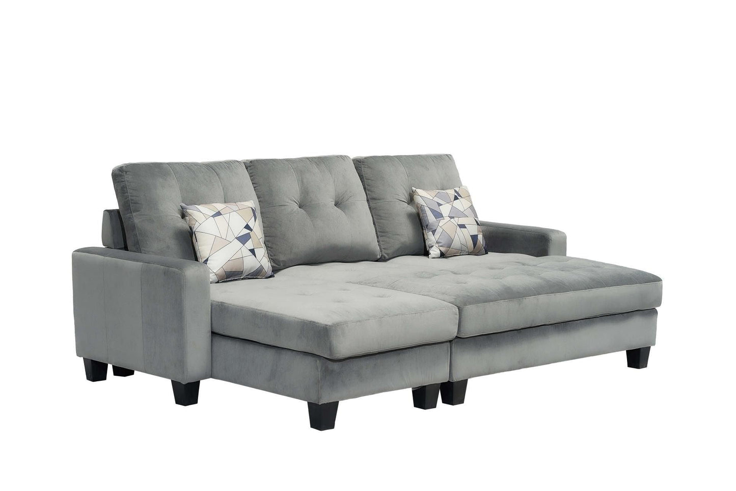 Lina Sectional sofa with Ottoman - Furniture Empire