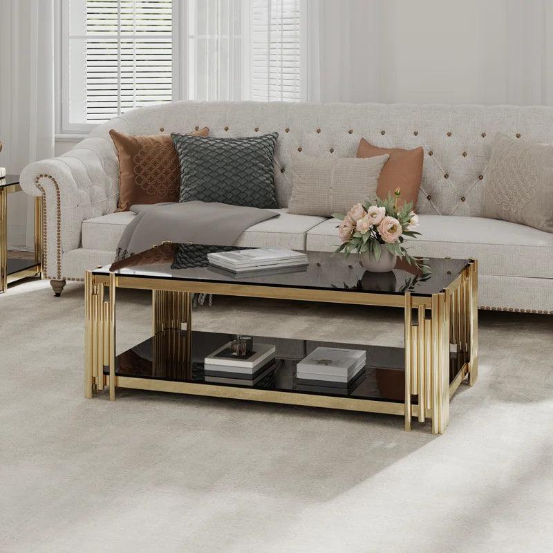 Ethan Black Coffee Table - Furniture Empire