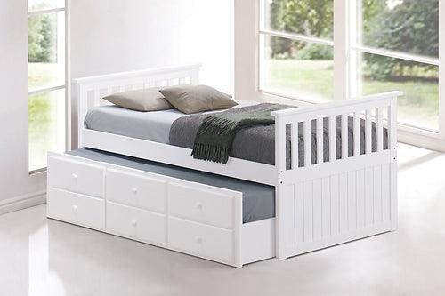 Bed Frame - FE-314-W - Furniture Empire