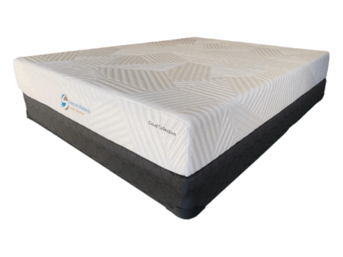 Lavish White Memory Foam - Dreamland Home Furnishing